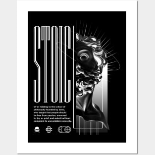 Stoic Modern Streetwear Posters and Art